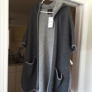 Zara cape jacket with pockets