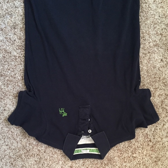 Abercrombie & Fitch navy blue polo shirt for men