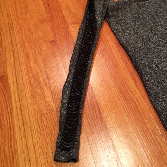 HOST PICK Bebe metallic long sleeve dress - Picture 6 of 7