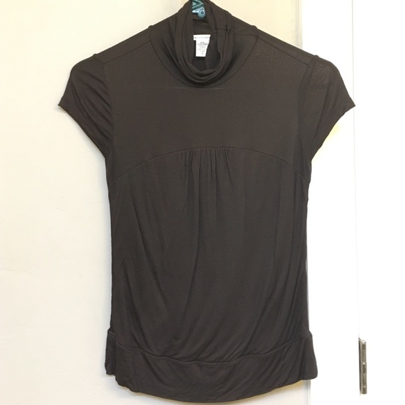 Diane von Furstenberg mock turtleneck blouse