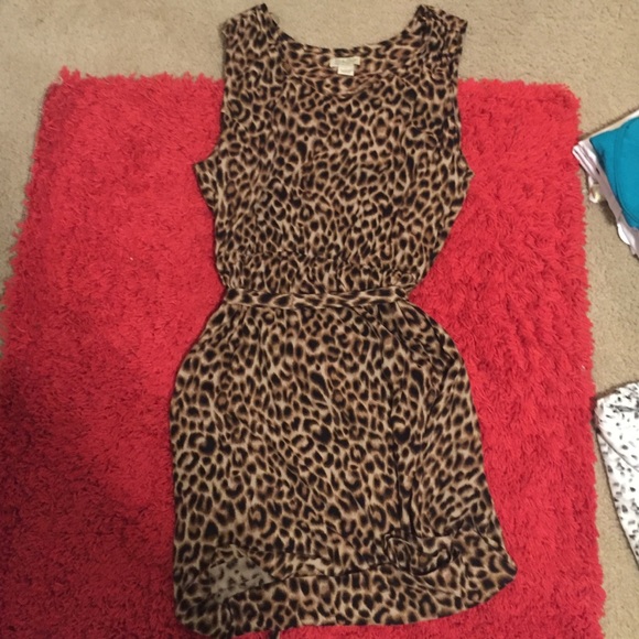 Lucky brand cheetah dress!