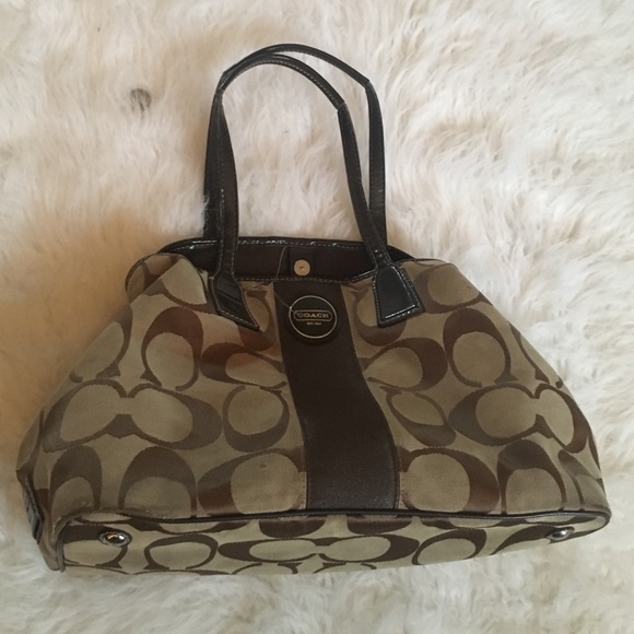 Dark Brown Coach Purse
