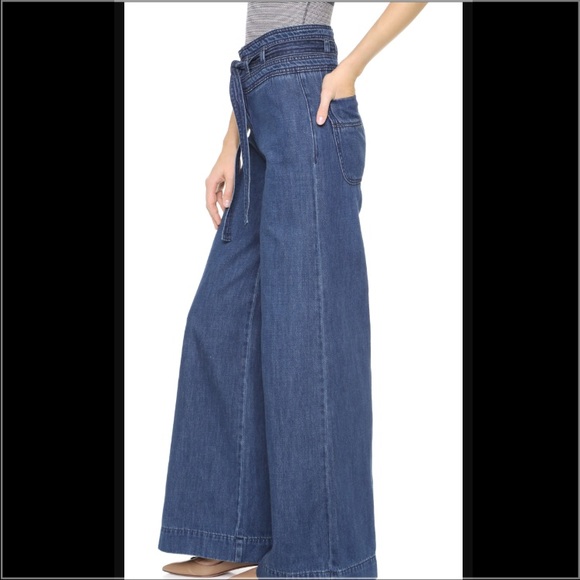 ππHPπ Free People Denim Flare Pant - Picture 2 of 4