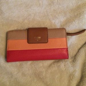 Fossil Emma RFID Tab Clutch Wallet