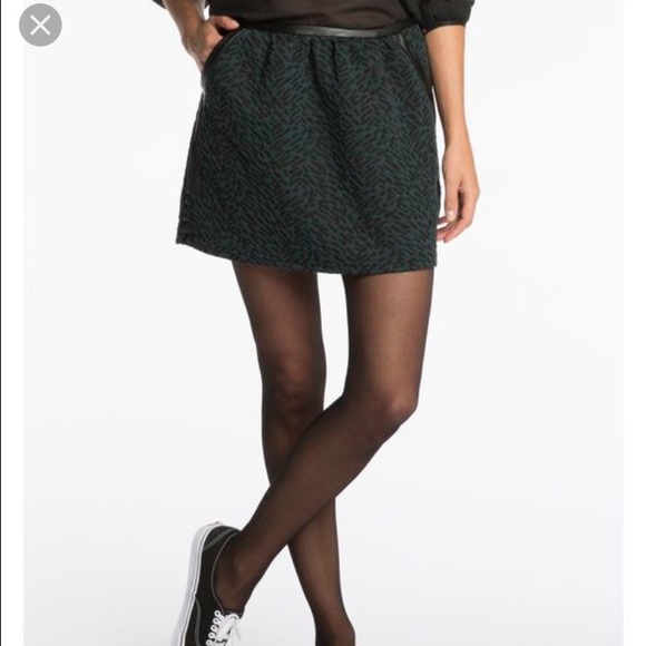 Scotch & Soda Jacquard mini skirt