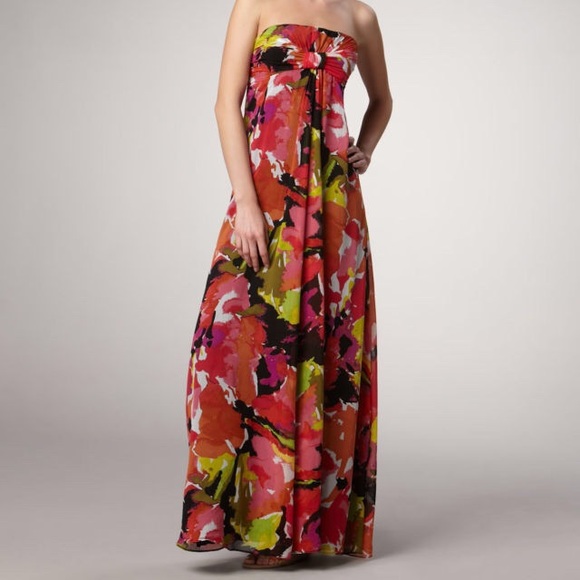 Trina Turk strapless maxi dress