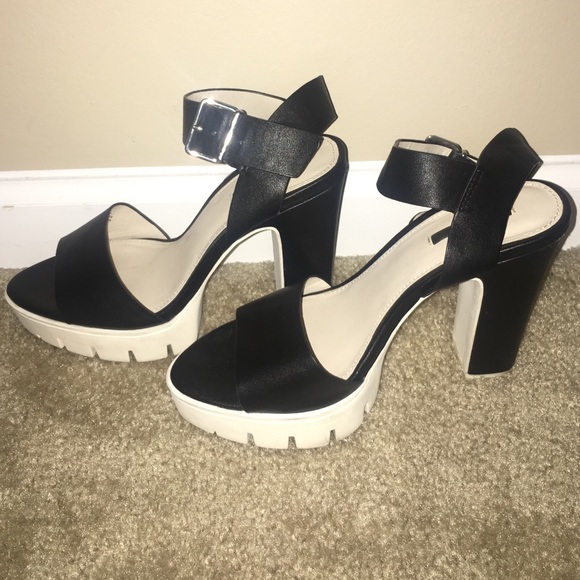 Forever 21 Platform Lug Sole Heels