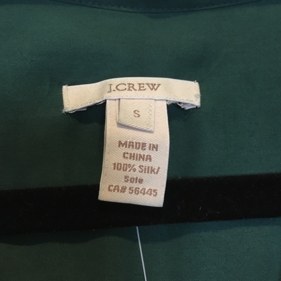 J. Crew 100% Silk Blouse - size small - Picture 3 of 4