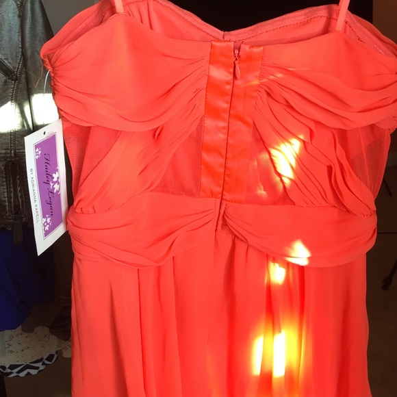 Hailey Logan by Adrianna Pappel Dress Mesh Detail - Picture 3 of 4