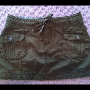 ROXY utility mini skirt