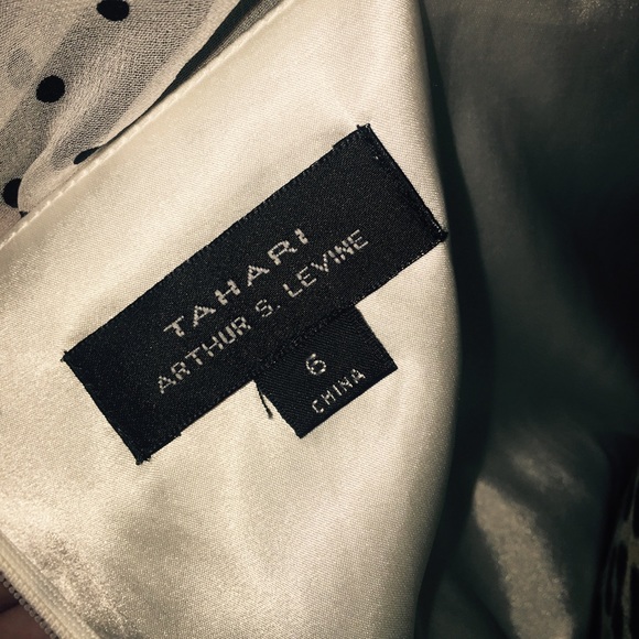 Tahari polka dot dress - Picture 2 of 5