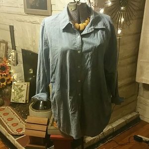 LL Bean chambray shirt