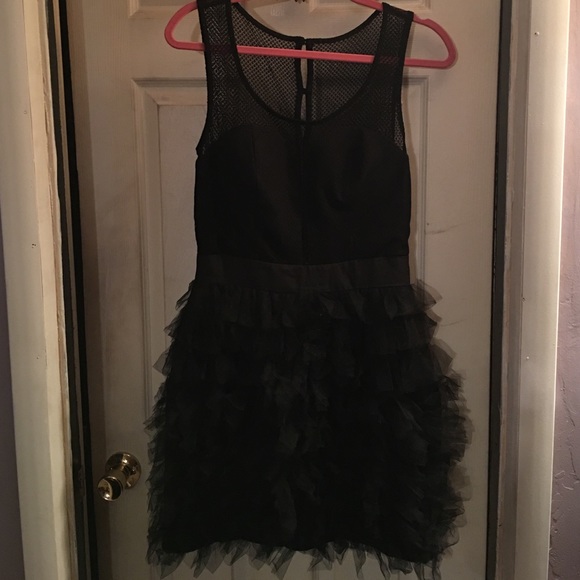 BCBG black cocktail dress