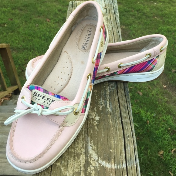 Plaid Sperry Top-Sliders