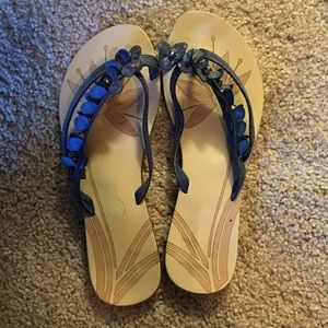 Cute Floral Flip Flops