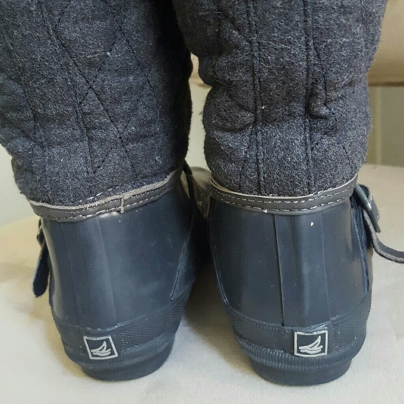 ✔SOLD✔ SPERRY Women's Waterproof Rubber Boots - Picture 3 of 4