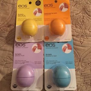 NEW eos lip balm bundle