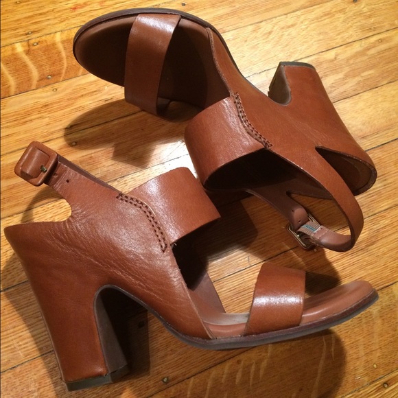 Kork-Ease Leather Heeled Sandals