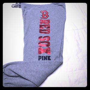 PINK Boston Red Sox sweats