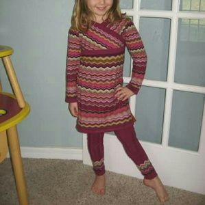 Missoni for Target Coat, dress & leggings 4T 5T