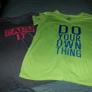 2 pack -- NWOT Workout Tees