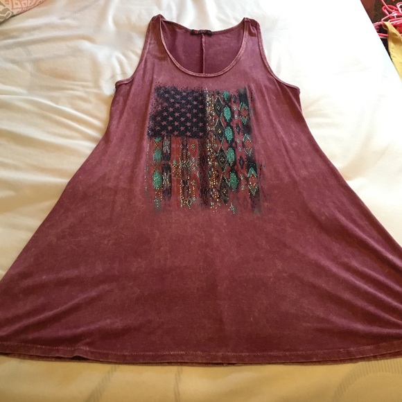 Flag tank top