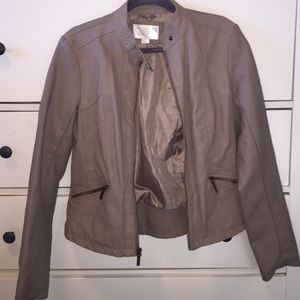 Leather jacket