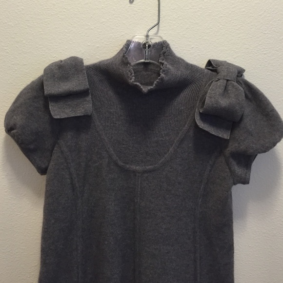 Anthropologie Moth Grey Sweater Dress XS - Picture 2 of 3