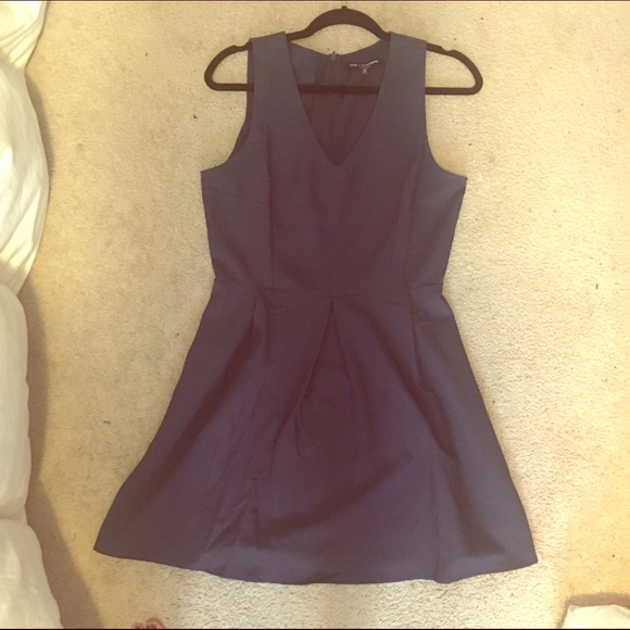 Navy blue dress