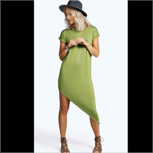 Olive green dress