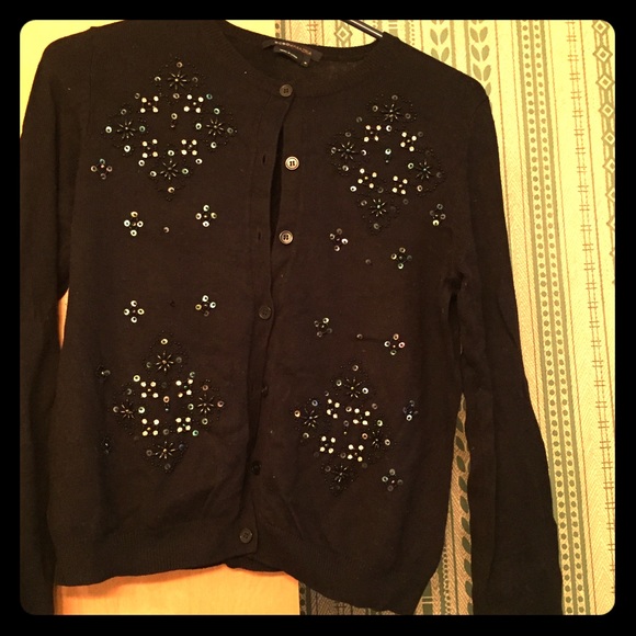 Bcbg max azria beaded cardigan