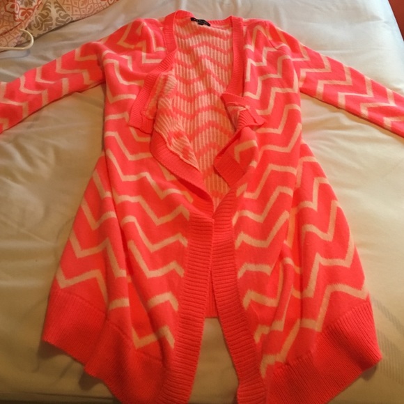 Pink cardigan