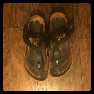 Black Birkenstocks