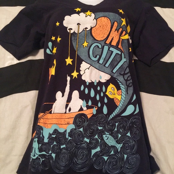 Owl City Midnight Ride V-neck XS - Picture 2 of 4