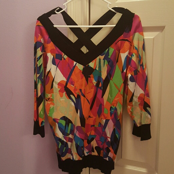 3/4 sleeved light weight sweater