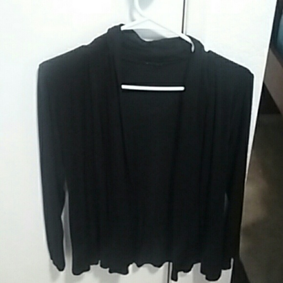 Thin black cardigan