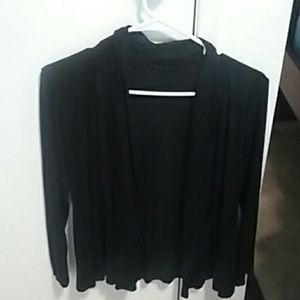 Thin black cardigan