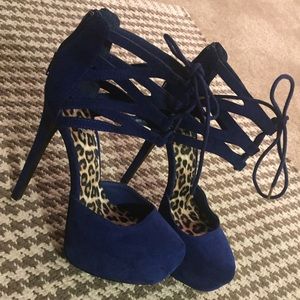 Qupid Platform Heels Size 7.5 + Forever 21 Booties