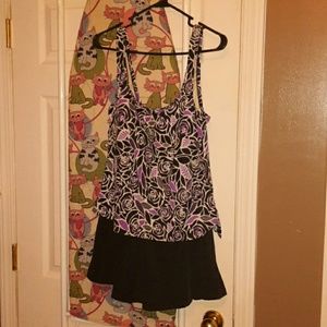 MAXINE Of Hollywood Swimdress size 16