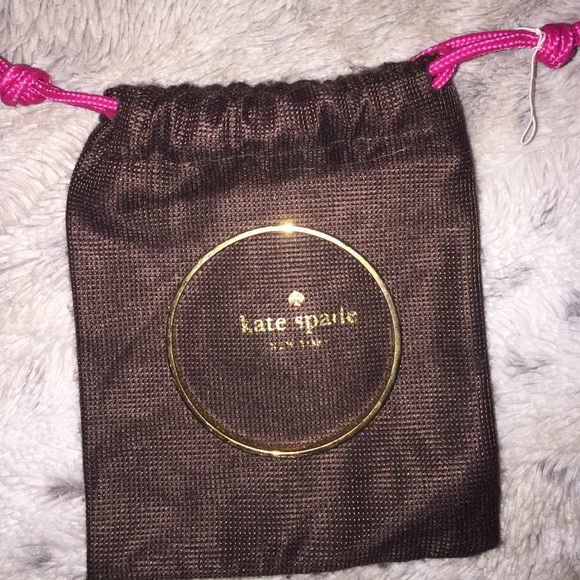 Kate Spade "Heart of Gold" Gold Bangle- Never Worn