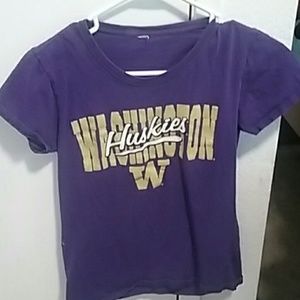 Uw huskies shirt