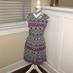 Super Cute Dress With Pretty Pattern 👗 (Size-S)