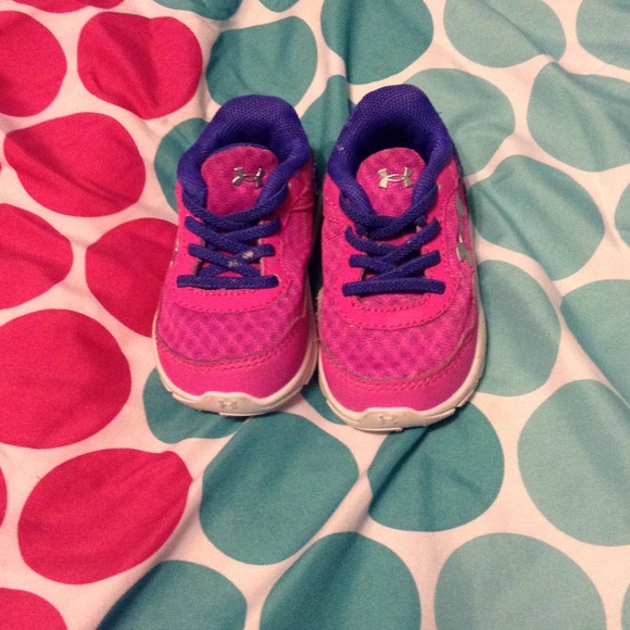 baby girl under armour shoes
