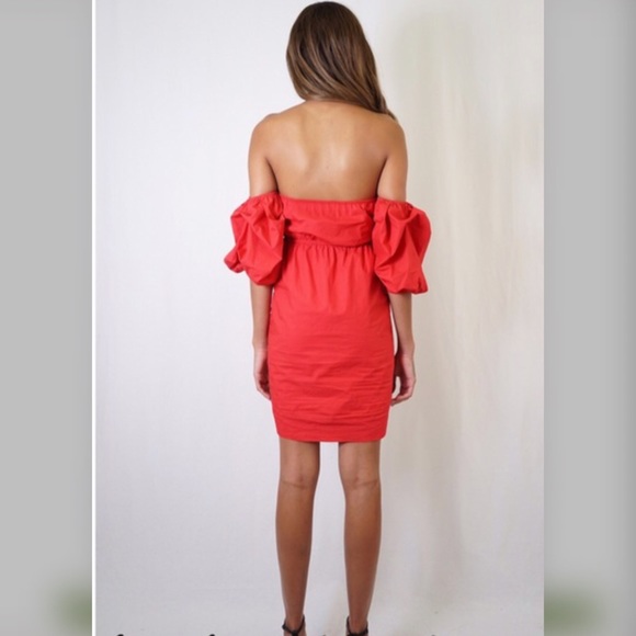 A Lil Poppin Red Dress - Picture 2 of 8