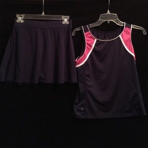 TAIL NAVY AND PINK /WHITE tennis set