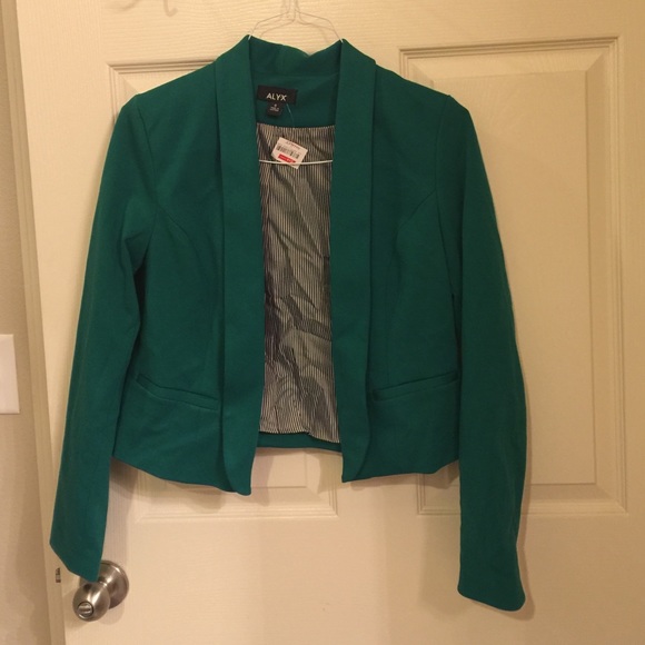 Green blazer