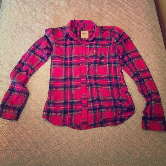 Hollister button down top