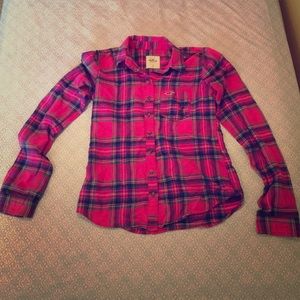 Hollister button down top