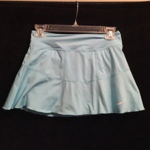 NIKE DRI FIT AQUA BLUE SKIRT