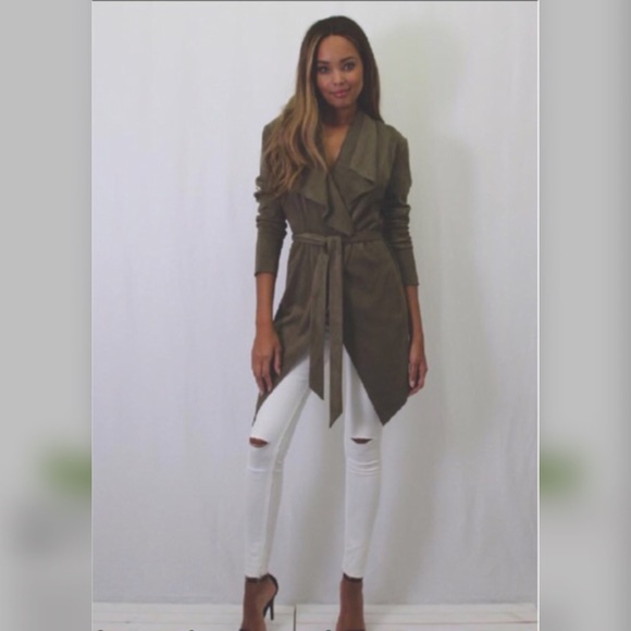 HP New Girl Oliver Suede Cardigan - Picture 7 of 8